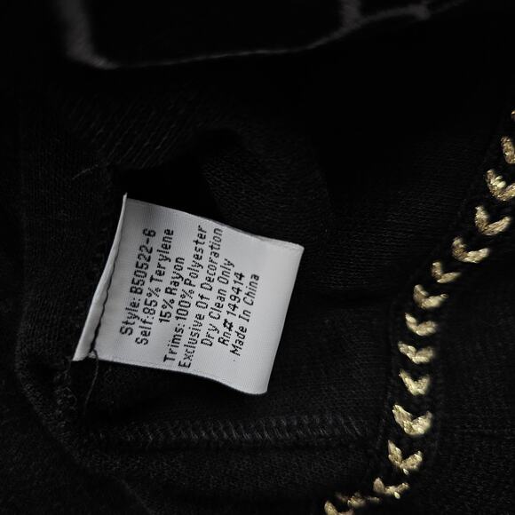 Johnny Was Coat Womens Large Glinda Boho Patchwork Applique Embroidered Duster - Picture 6 of 7